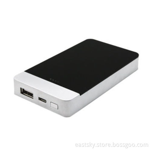 2200mAh aluminum external charger, stylish, compact, portable and fashionable designNew